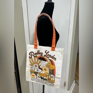Radley London Retro Canvas Floral Tote “Here for you, Come rain or shine”